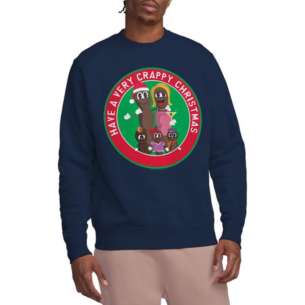 South Park Unisex Aikuisten Hyvää Paskaa Joulua -collegepaita