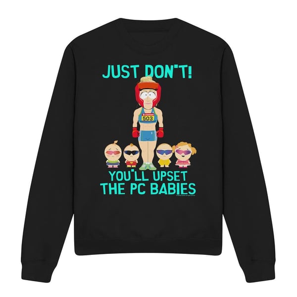 South Park Unisex Adult PC Babies Sweatshirt