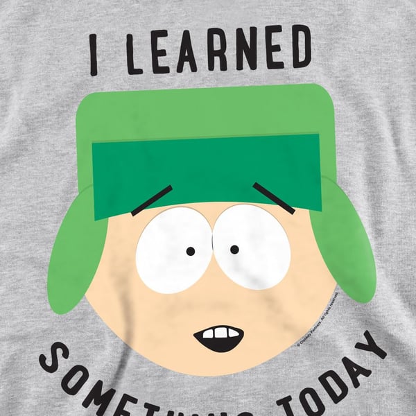 South Park Unisex Adult I Learned Something Today Sweatshirt