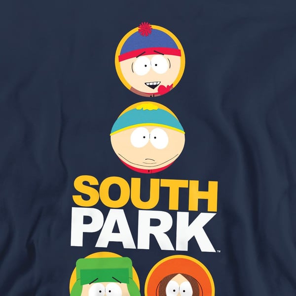 South Park Unisex Adult Solid Circles Sweatshirt