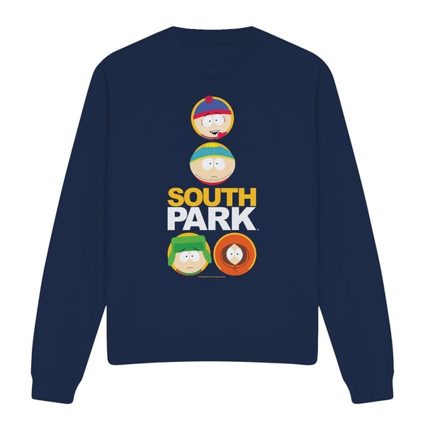 South Park Unisex Adult Solid Circles Sweatshirt