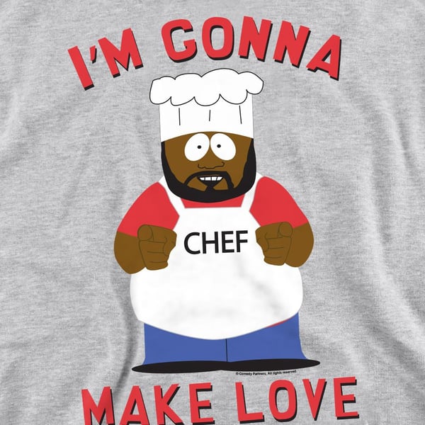 South Park Unisex Adult Make Love Sweatshirt
