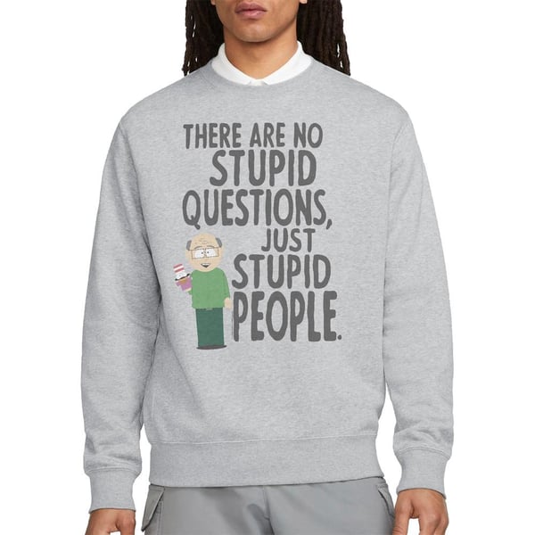 South Park Unisex Adult Mr Garrison Sweatshirt