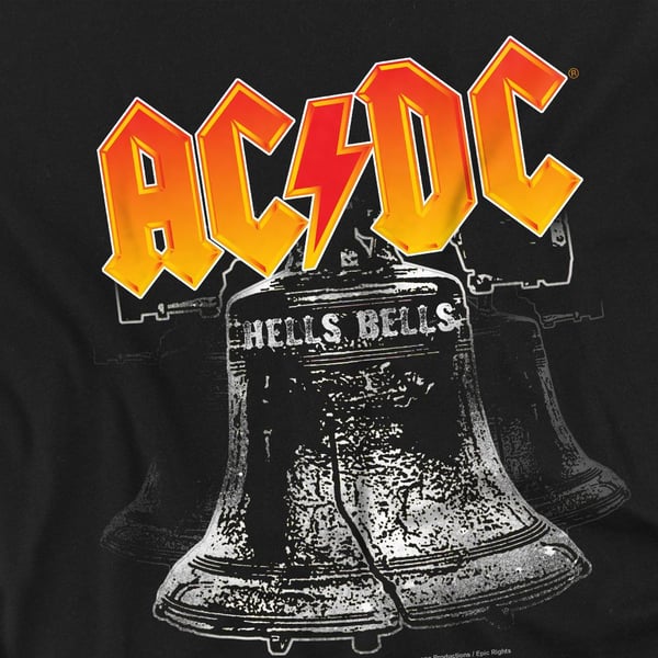 AC/DC miesten Hells Bells T-paita
