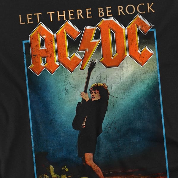 AC/DC Miesten Let There Be Rock T-paita