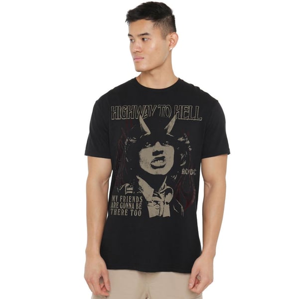 AC/DC Mens My Friends T-Shirt