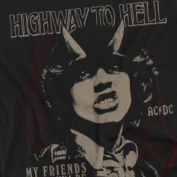 AC/DC Mens My Friends T-Shirt