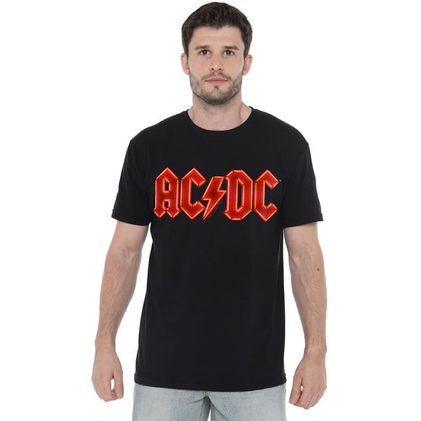 AC/DC Miesten PWR-UP Logo T-paita