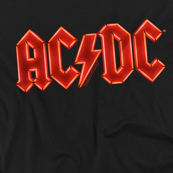 AC/DC Miesten PWR-UP Logo T-paita