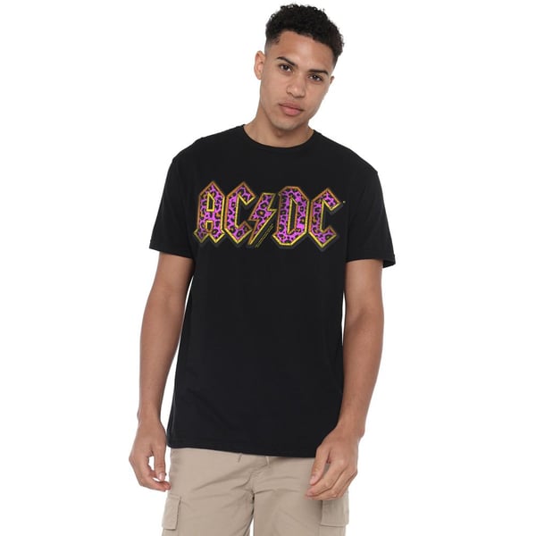 AC/DC miesten eläinkuvioinen T-paita
