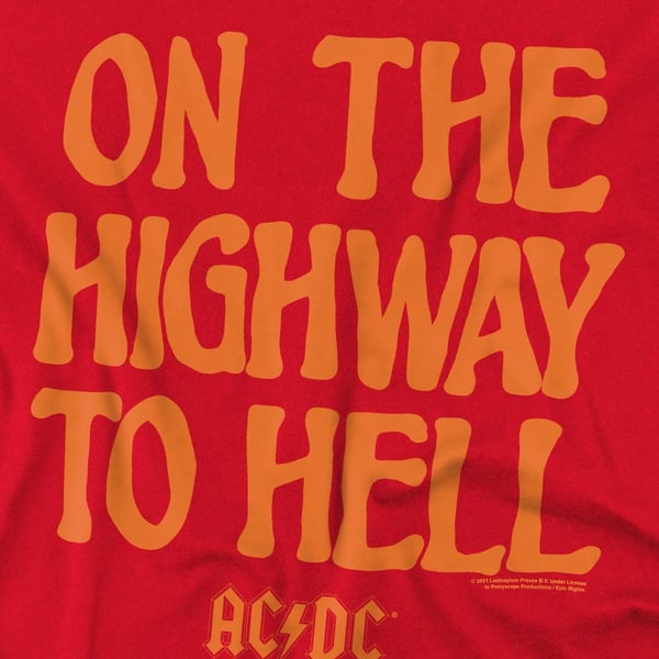 AC/DC Mens We Salute You T-Shirt