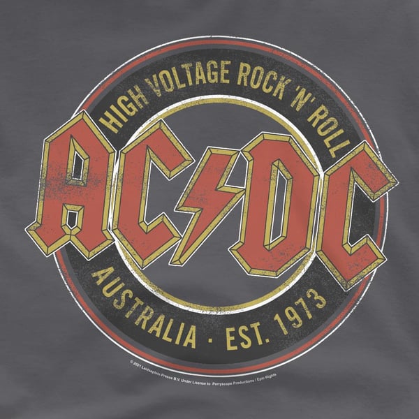AC/DC Miesten Est. ´73 T-paita