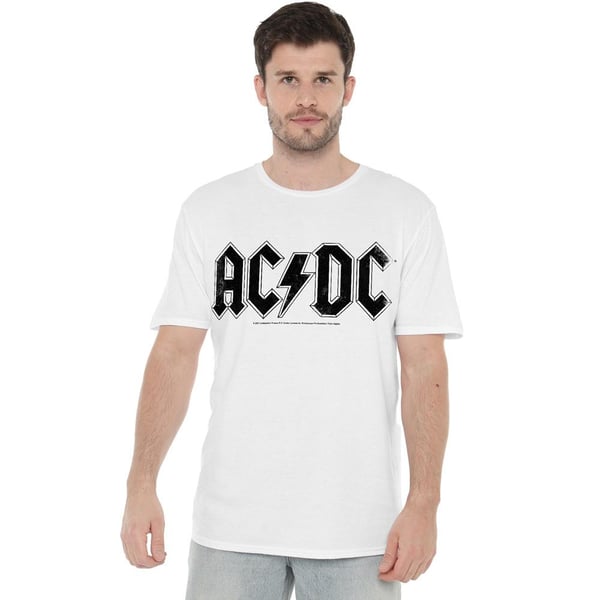 AC/DC Miesten Logo T-paita