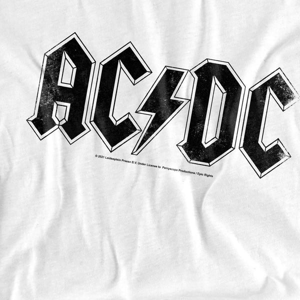 AC/DC Miesten Logo T-paita