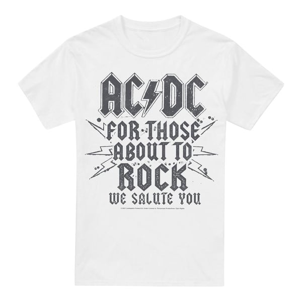 AC/DC Mens Salute T-Shirt