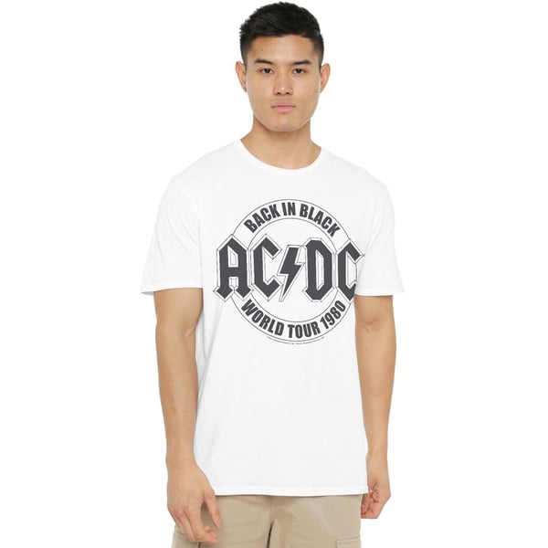 AC/DC Miesten Tour Emblem T-paita