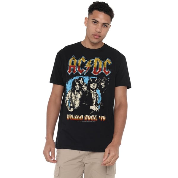 AC/DC miesten World Tour 79 T-paita