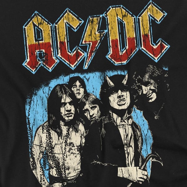AC/DC miesten World Tour 79 T-paita
