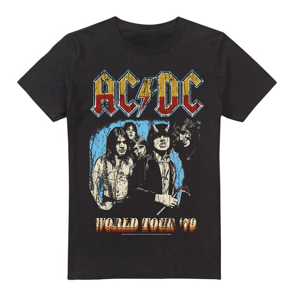 AC/DC miesten World Tour 79 T-paita