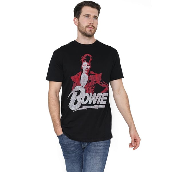 David Bowie Diamond T-shirt til mænd