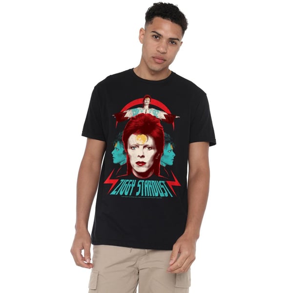 David Bowie Miesten Ziggy Heads T-paita