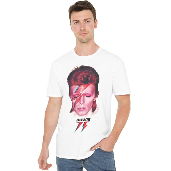 David Bowie Mens Aladdin Sane ´75 T-Shirt