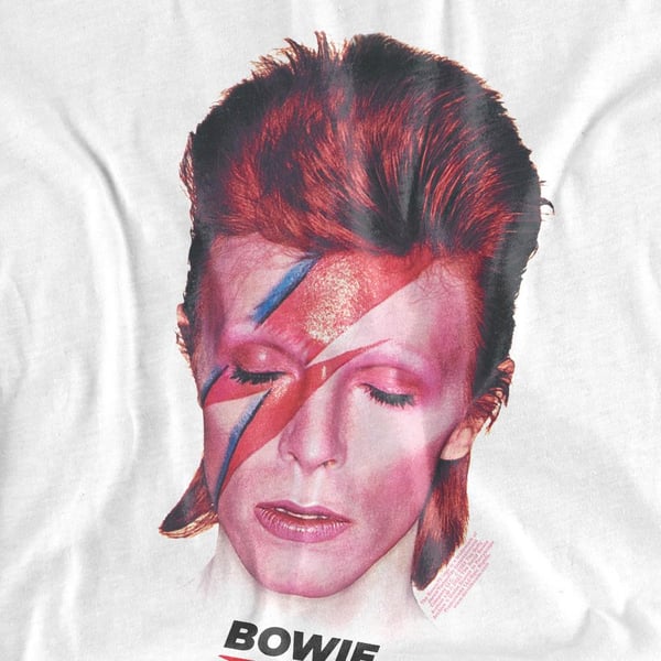 David Bowie Mens Aladdin Sane ´75 T-Shirt