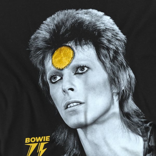 David Bowie Miesten Golden Bowie T-paita