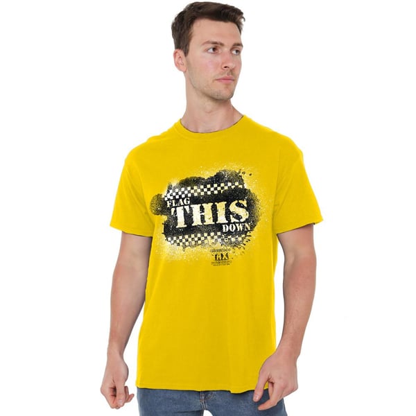 TAXI Mens Flag This T-Shirt