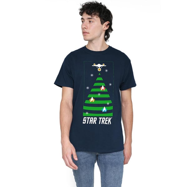 Star Trek: The Original Series miesten joulukuusi T-paita