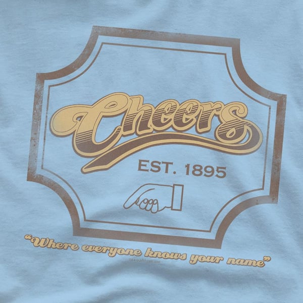 Cheers Mens Sign T-Shirt