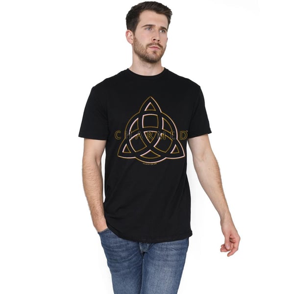 Charmed Mens Triple Linked Logo T-Shirt