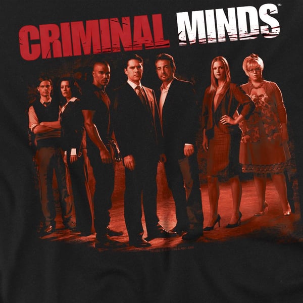 Criminal Minds Miesten The Crew T-paita