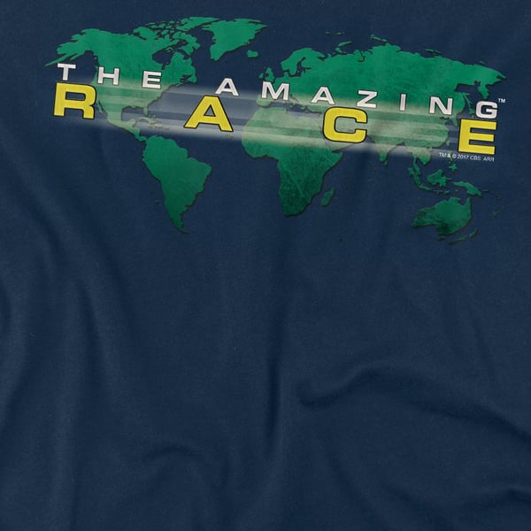 The Amazing Race Miesten Around the World T-paita