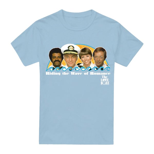 The Love Boat Mens Wave of Romance T-Shirt