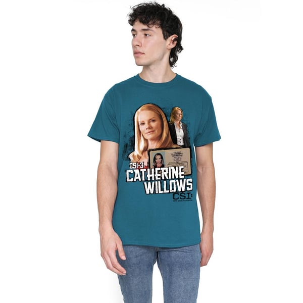 CSI miesten Catherine Willows T-paita