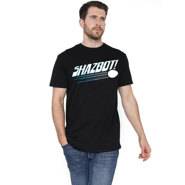 Mork And Mindy Mens Shazbot Egg T-Shirt
