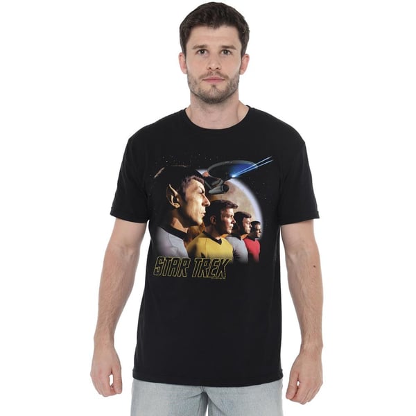 Star Trek Mens Forward to Adventure T-Shirt