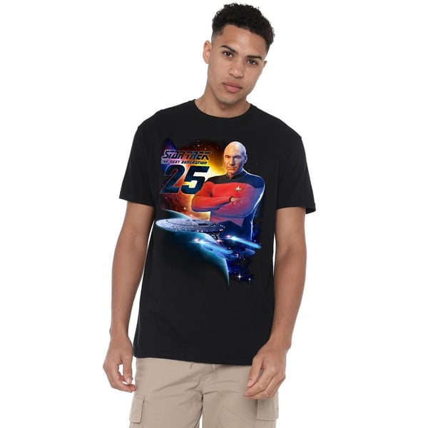 Star Trek Mens The Next Generation 25 T-Shirt