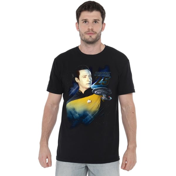 Star Trek Miesten 25. Data T-paita