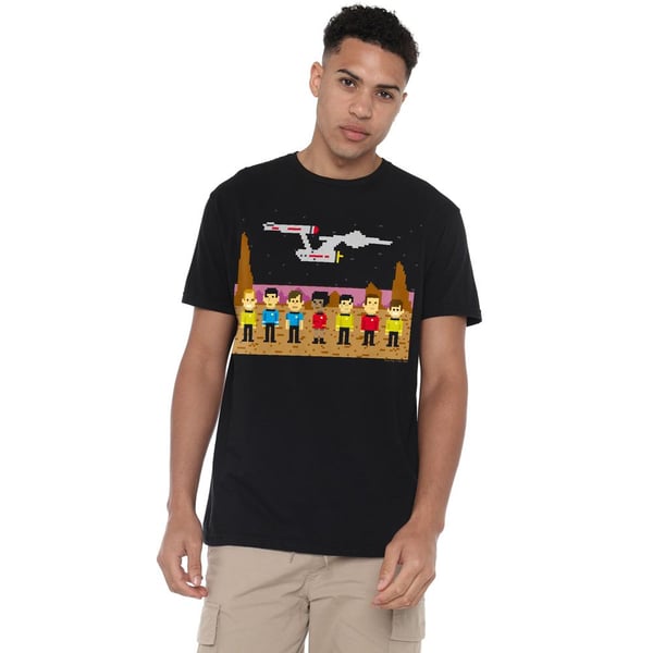 Star Trek Mens The Original Series Trexel Crew T-Shirt