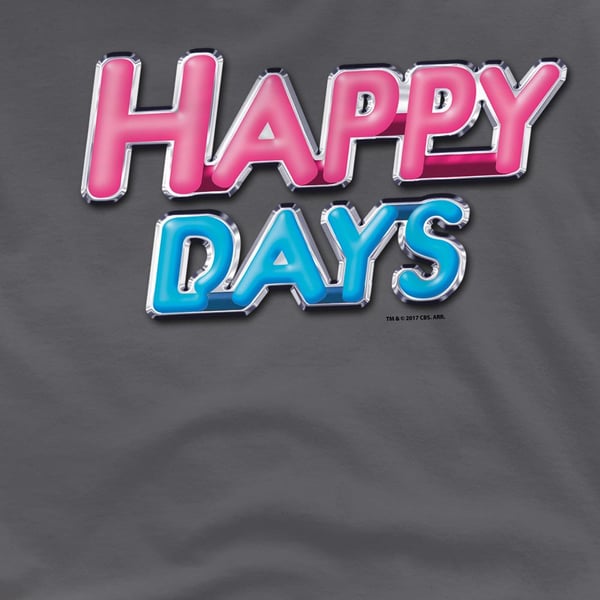 Happy Days Mens Logo T-Shirt