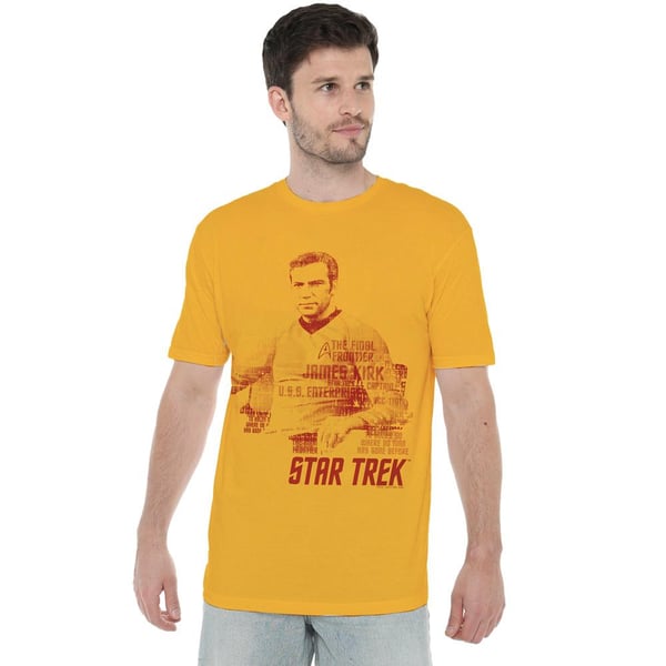 Star Trek Mens Words Captain Kirk T-Shirt