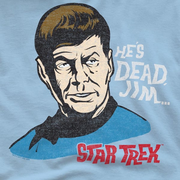 Star Trek Mens He´s Dead Jim T-Shirt
