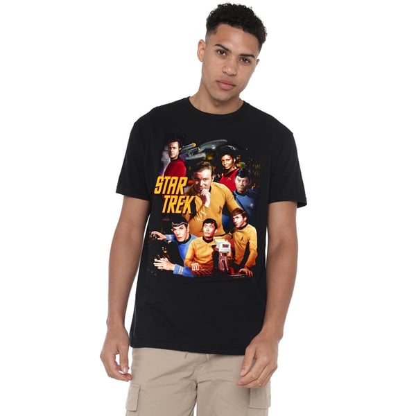 Star Trek Mens At the Controls T-Shirt