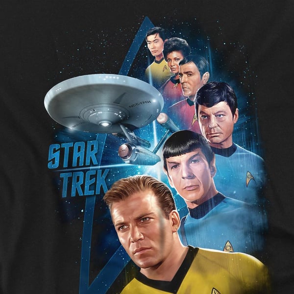 Star Trek Mens Among the Stars T-Shirt