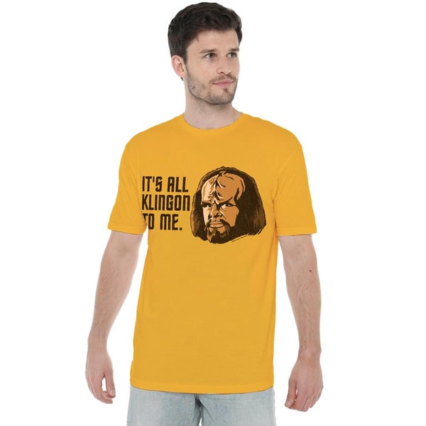 Star Trek Mens All Klingon T-Shirt