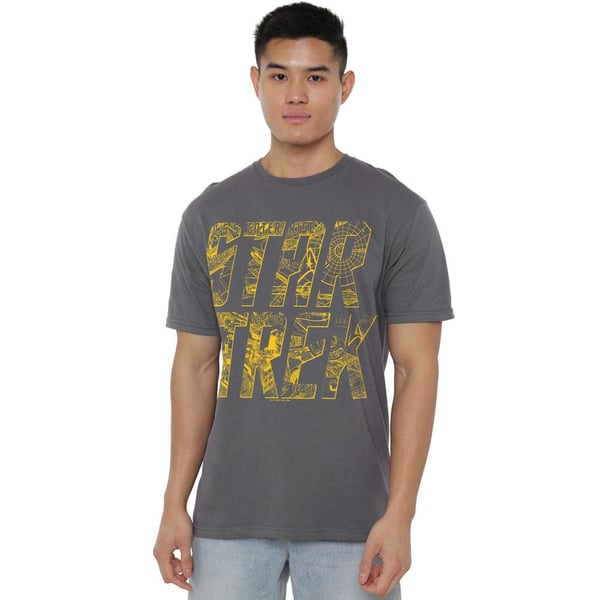 Star Trek Mens Schematic Logo T-Shirt