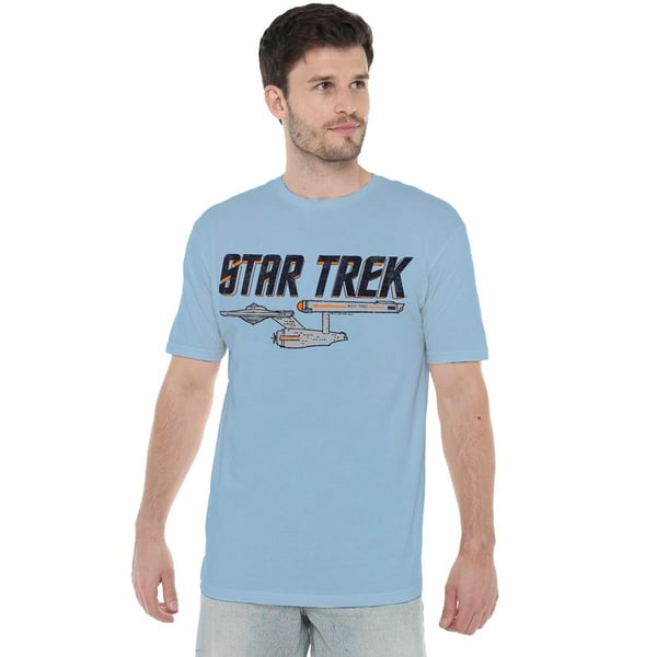 Star Trek Mens Enterprise Logo T-Shirt