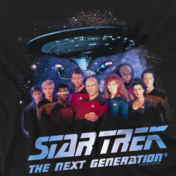 Star Trek Mens Space Group T-Shirt